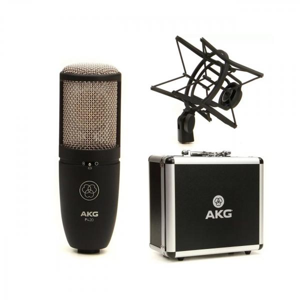 Microfone Condensador P/ Estúdio Akg Perception P420