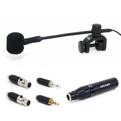 Microfone Condensador P/ Instrumento Wz-3000f (sett) C Adapt