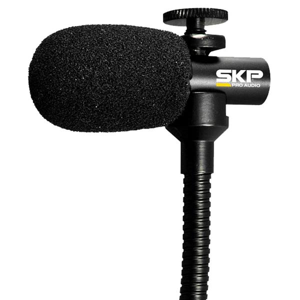 Microfone Condensador para Bateria Pro 518D Preto Skp