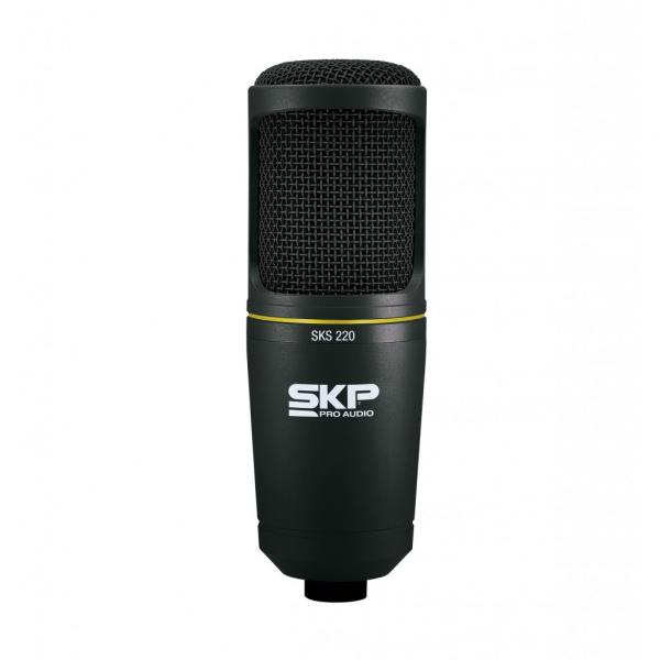 Microfone Condensador para Estúdio SKP SKS 220