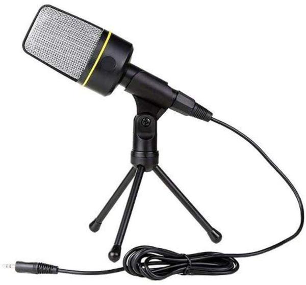 Microfone Condensador para Gravação com Tripe - Imp