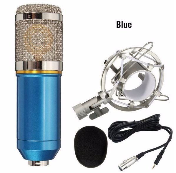 Microfone Condensador Profissional BM-800 - Vines Music