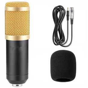 Microfone Condensador Profissional BM800 C/ Cabo e Filter - AC0265