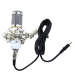 Microfone Condensador Profissional Microfone Som Microfone Gravação Estúdio Dinâmico Branco