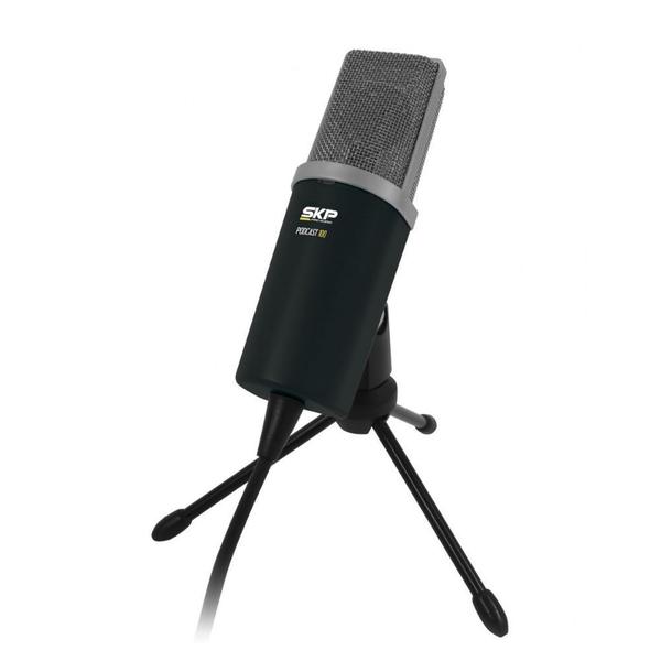 Microfone Condensador Profissional SKP PODCAST 100 Pc