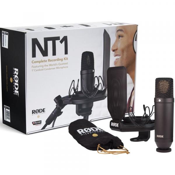 Microfone Condensador Rode NT1 - Kit Completo