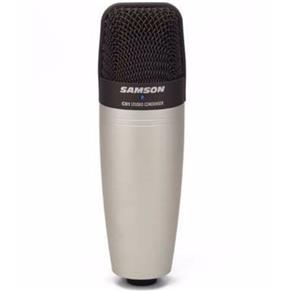 Microfone Condensador Samson C01 + Maleta de Transporte