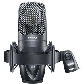 Microfone Condensador Shure PG-42 LC | Ideal para Gravações