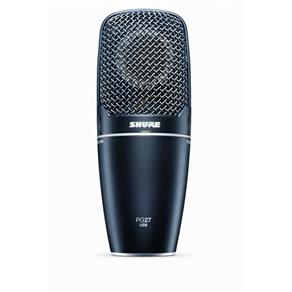 Microfone Condensador Shure PG-27 Usb | Ideal para Gravações