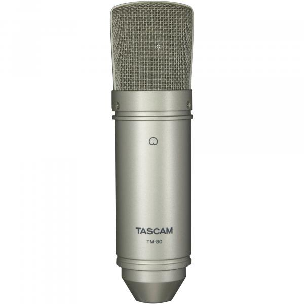 Microfone Condensador Tascam TM-80 - Diafragma Grande