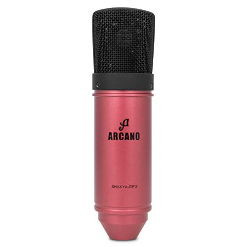 Microfone Condensador USB Arcano SHAKYA-RED