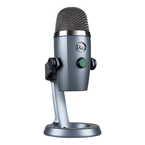 Microfone Condensador Usb Blue Yeti Nano Cinza