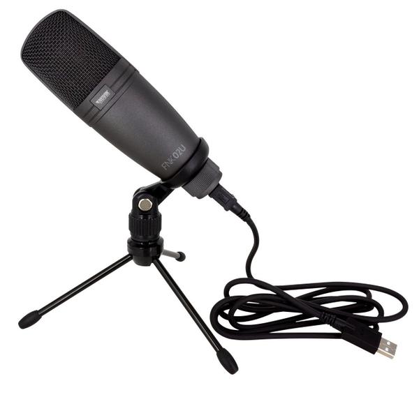 Microfone Condensador Usb Studio Novik Fnk 02u