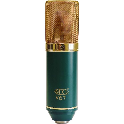 Microfone Condensador V67G Diafragma Grande Cardióide - MXL
