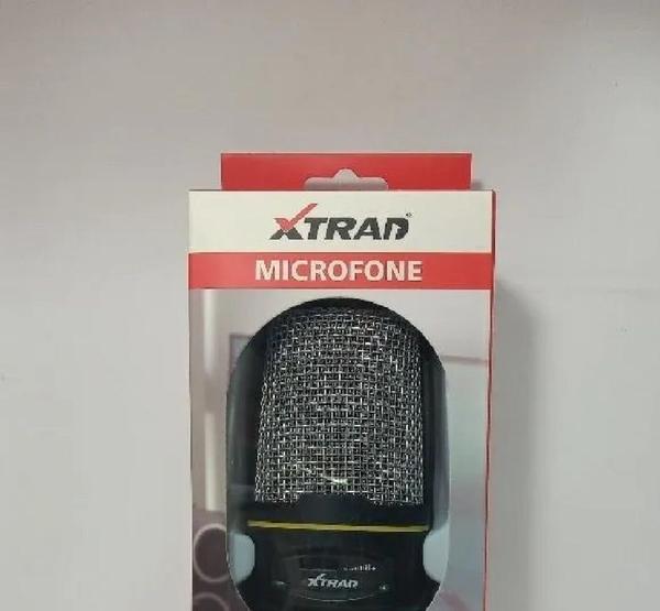 Microfone Condensador Xtrad com Tripé e Redução de Ruido - Dim