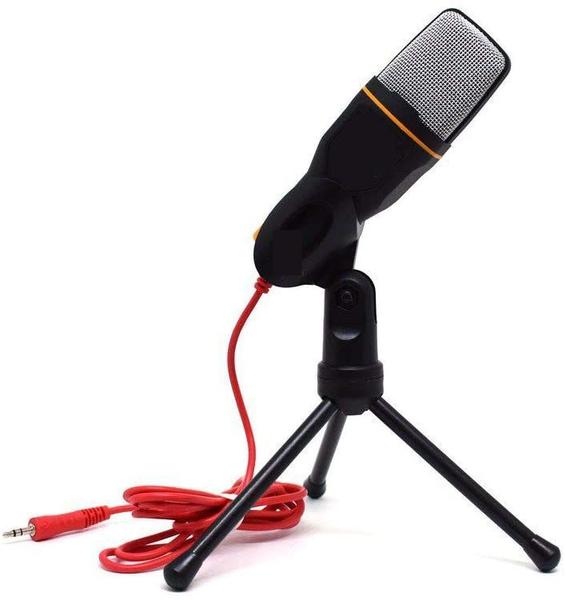 Microfone Condenser com Tripe QY 930 Andowl - Ds