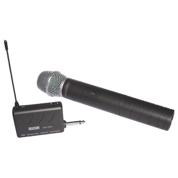 Microfone Csr-2010 Profissional Sem Fio Vhf