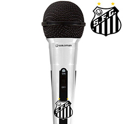 Microfone de Alta Performance com Fio do Santos MIC-10 Waldman
