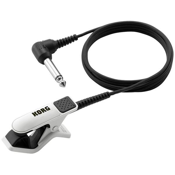 Microfone de Contato Korg CM-200 WH Clipe para Afinadores