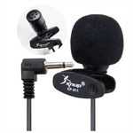 Microfone de Lapela 3.5mm Stereo P2 Knup Kp-911
