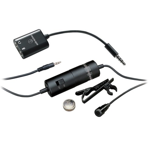 Microfone de Lapela Audio-Technica Atr3350is