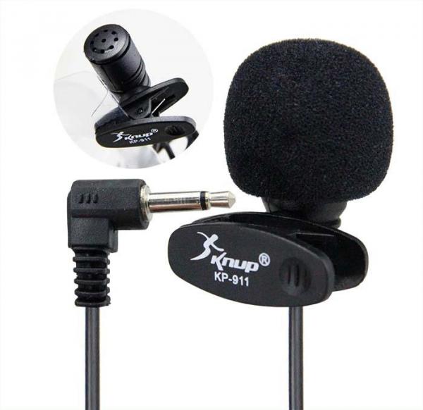 Microfone de Lapela para Youtubers - KP-911 - Knup