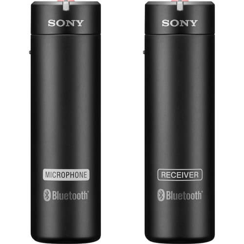 Microfone de Lapela Sem Fio Sony ECM-AW4