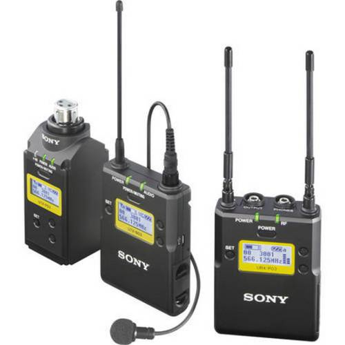 Microfone de Lapela Sem Fio Sony Uwp-D16 com Transmissor Plug-On - Qualityimport