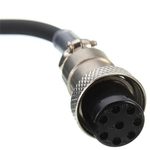 Microfone de mão 8Pin para ICOM HM36 HM-36/28 IC-718 IC-775 IC-7200 / 7600I + Faixa