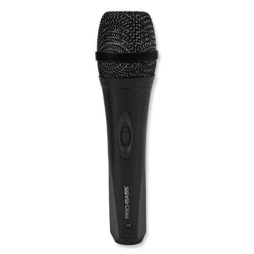 Microfone de Mão com Fio Pro Bass Pro Mic 500