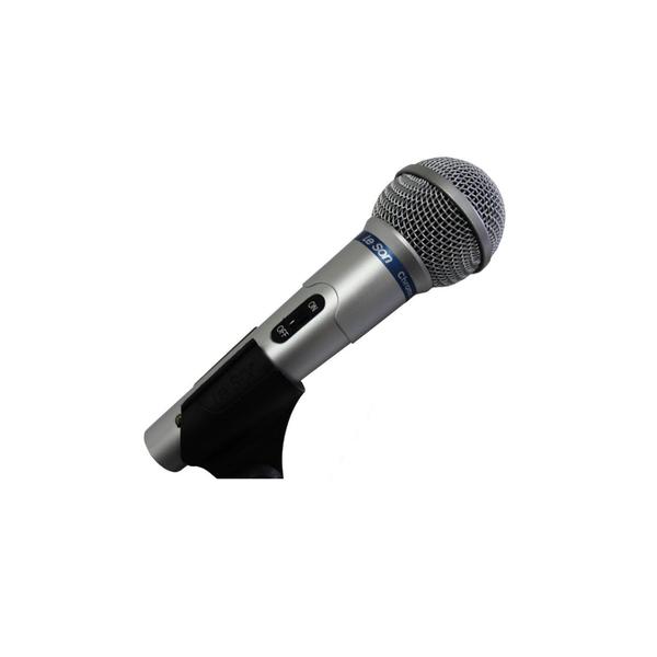 Microfone de Mão com Fio Unidirecional Dinâmico MC-200 Leson
