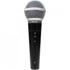 Microfone de Mão Dinâmico Ls50 Preto Leson