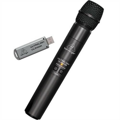 Microfone De Mão Dinâmico Sem Fio Ulm 100 Usb - Behringer