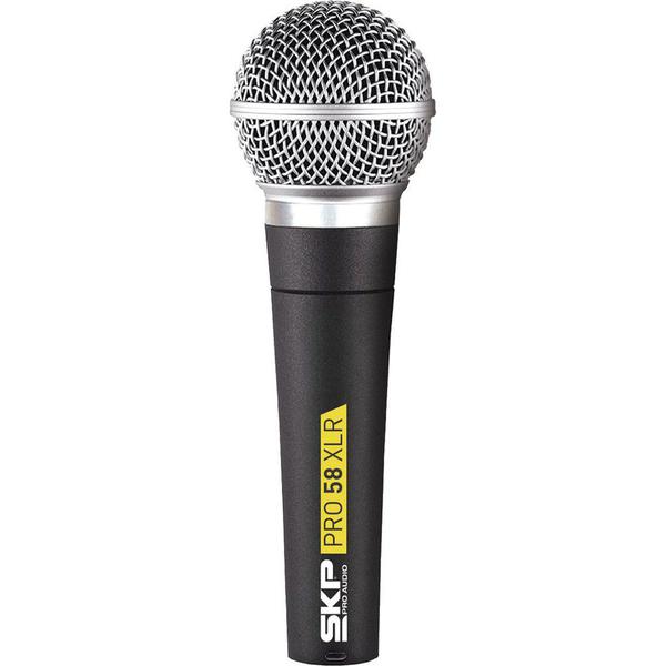 Microfone de Mão Profissional com Fio - Pro-58xlr - Skp