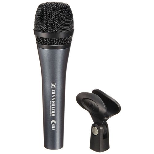 Microfone de Mão Profissional Dinamico Vocal Sennheiser E835