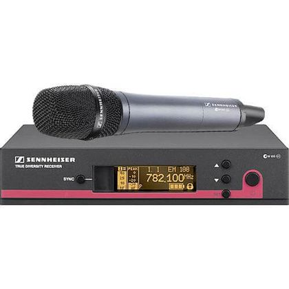 Microfone de Mão Profissional Wireless Sennheiser EW135G3-B Banda B (626-668MHz)