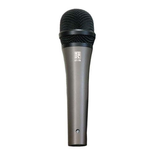 Microfone de Mão Vocal Dinâmico Unidirecional St-78 Staner