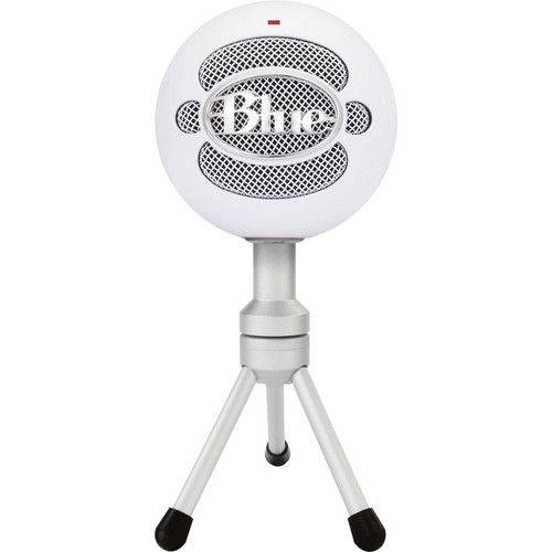 Microfone de Mesa Blue Snowball Ice USB Condenser - Modelo Blsbusbmsib (preto)