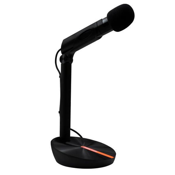 Microfone de Mesa Streamer Gamer Rook MG100 Cabo Usb - Oex