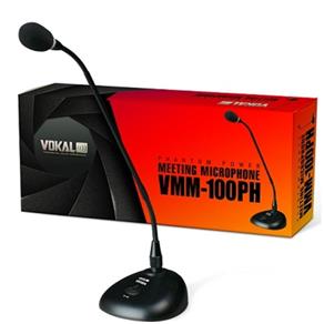 Microfone de Mesa Vokal VMM-100PH, Phantom Power