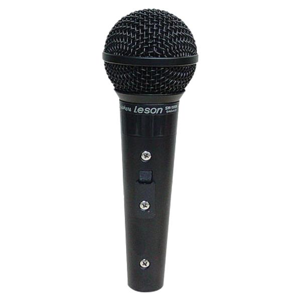 Microfone de Vocal Profissional Neodímio Preto SM-58 P4 Leson