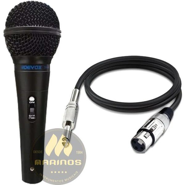 Microfone DEVOX com Fio DX48
