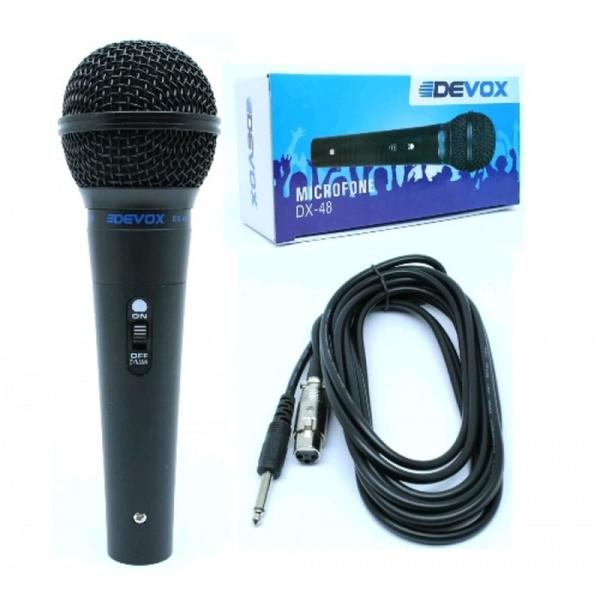 Microfone Devox Dx48 com Fio