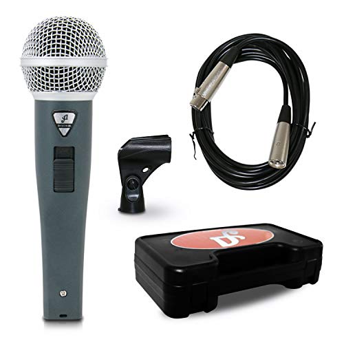 Microfone Dinâmico Arcano Rhodon-8B XLR-XLR