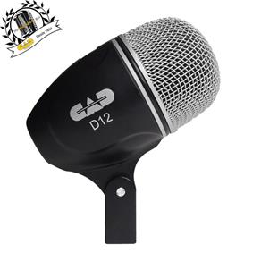 Microfone Dinâmico Bumbo D-12 - Cad Áudio
