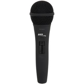 Microfone Dinâmico Cabo 5M Case Maleta Plástico Pro92Xlr Skp