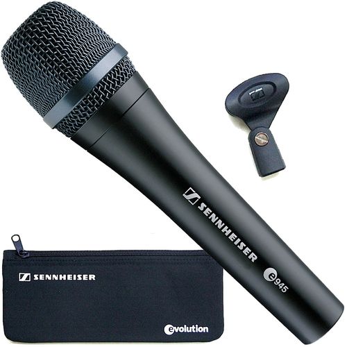 Microfone Dinâmico Cardioide E945 Sennheiser Original