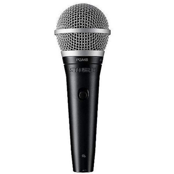 Microfone Dinamico Cardioide para Fala e Karaoke PGA48-LC 027647 Shure