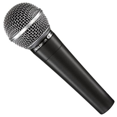 Microfone Dinâmico Classic Vocal Cardióide S-580 Waldman