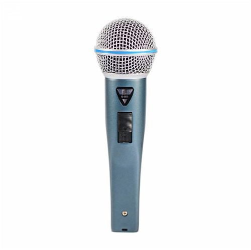 Microfone Dinâmico com Fio Arcano G-58B XLR-XLR C/ Pequenos Riscos